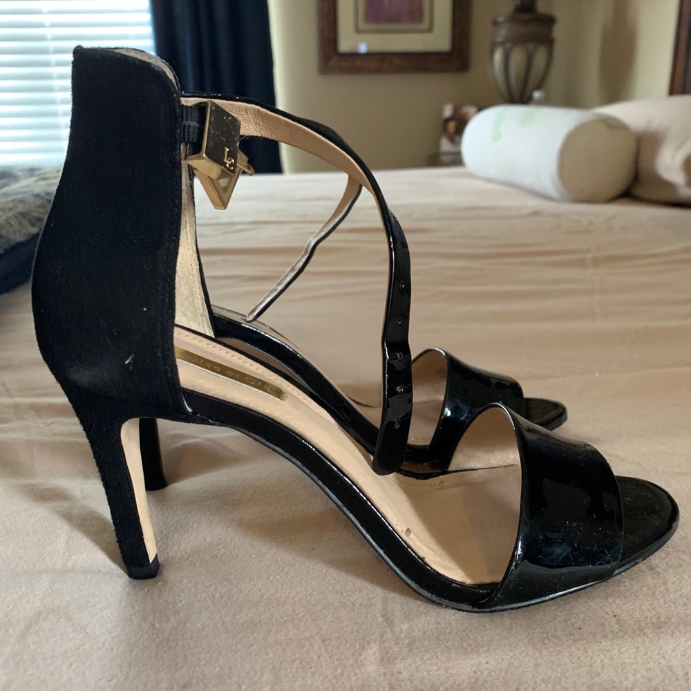 Beautiful patent and suede shoes